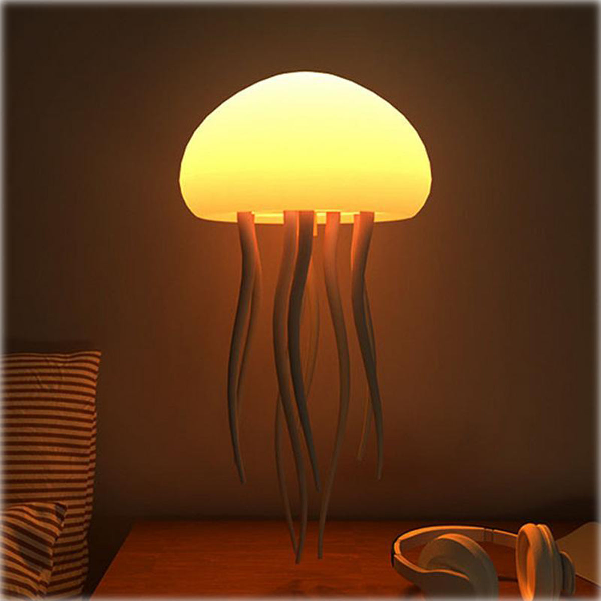 LED Jellyfish Lamp | RGB - Voice Control - Touch Sensor & Rechargeable