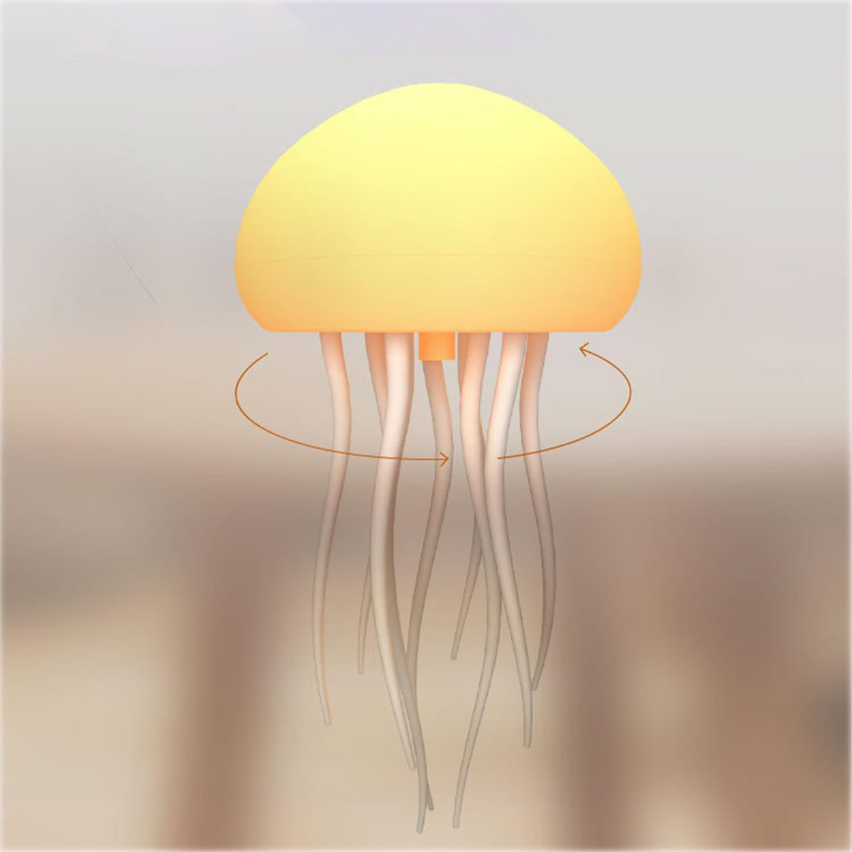 LED Jellyfish Lamp | RGB - Voice Control - Touch Sensor & Rechargeable