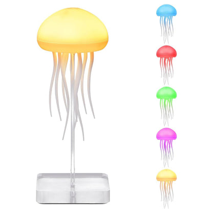 LED Jellyfish Lamp | RGB - Voice Control - Touch Sensor & Rechargeable