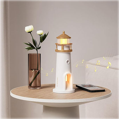 Moon Lamp Projector Night Light | Lighthouse Decor Light Night Light for Kids