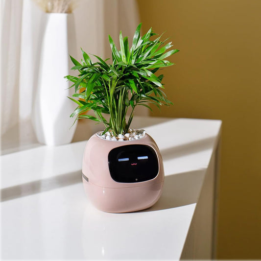 Smart Pet Planter Robot – Intelligent Plant Care  Adorable Companion with Expressive Gestures  Perfect Desk Gift